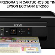 IMPRESORA SIN CARTUCHOS DE TINTA ECOTANK ET-2550