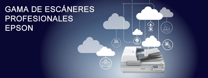 La mejor gama de escaneres profesionales epson para documentos y fotografías